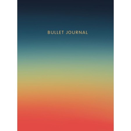 Bullet Journal. Notepad to the point, 160 sheets, with stickers
