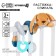 Stretching - spiral soft with a rattle "Bunny Push", I crush