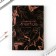 Golden Teacher Gift set: A5 Diary 80 sheets, Ballic metal handle 0.8 mm, soapy petals 3 pcs