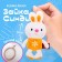 Soft toy-cords "Bunny Cindy", 14 cm