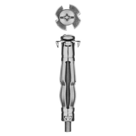 Anker "Zubble", type of molly, for hollow materials, galvanized, M5, 11x37 mm, 100 pcs-1
