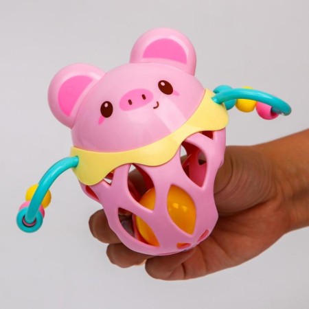 A set of rattles "Gather me", with elastic details, 10 pcs, crush me-2