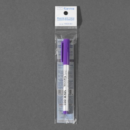 Fabric marker, self -perishable, purple color-3
