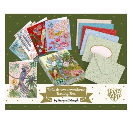 Set of postcards Djeco "Martina", 9x11 cm-1