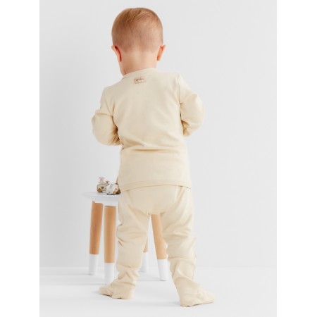 Children's sliders Minaku "Nature", beige color, height 54-56 cm-7