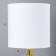 Highway lamp 16562/1wt e14 40W white-gold 13x13x27 cm