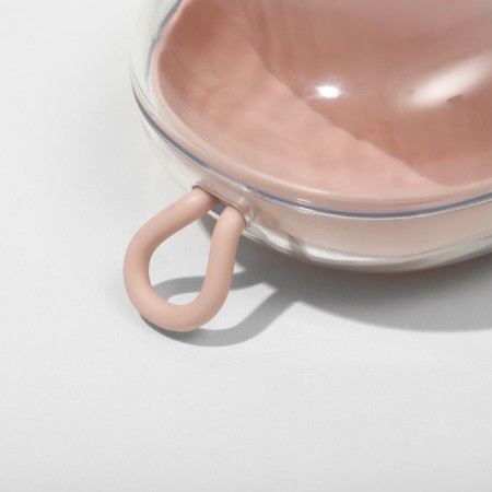 Steam for jewelry "Portable box" 3 cells, 7 stripes, 15 × 8 × 5 cm, pink color-3