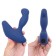 Revo prostate vibration massager, with a rotating head, blue color