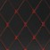 Organizer COFR in trunk, 39 x 30 x 31 cm, eco-leather, black-red