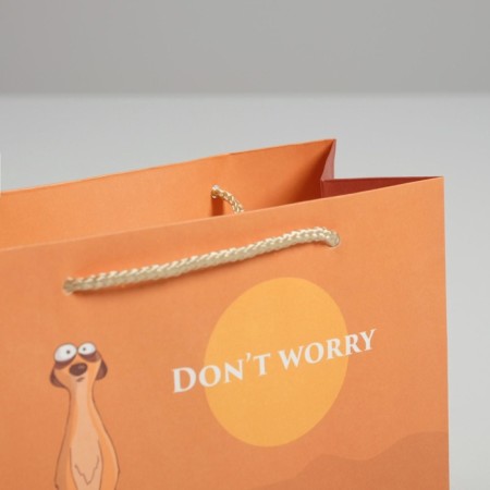 Gift package, packaging, Don Not Worry, 14.5 x 19.5 x 8.5 cm-6