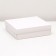 The box is folding, the lid is, white, 23 x 23 x 6.5 cm
