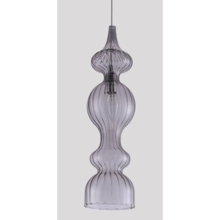 Suspended lamp Crystal Lux, Iris 2071/201, E14, 1x60 W, 47x13x13 cm, chromium color-2