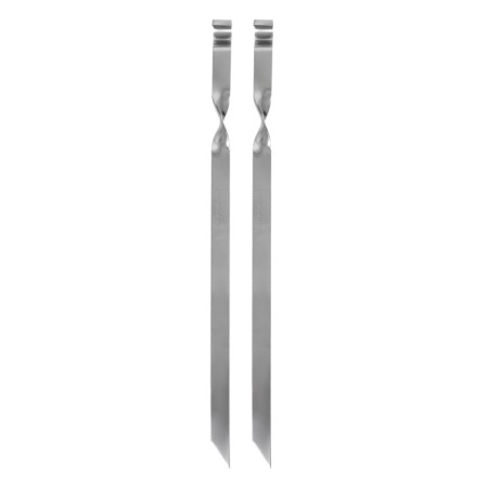 SHAPUS for LULL-KOBAB, Boyscout vegetables, 450x20x2 mm, stainless steel, 2 pcs in package 100387-1