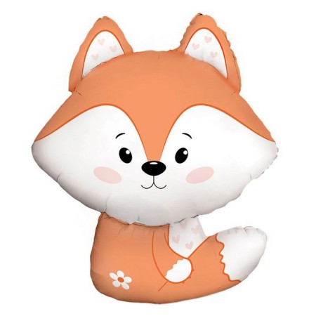 Foil ball 34 "Fox. Magic Forest", figure