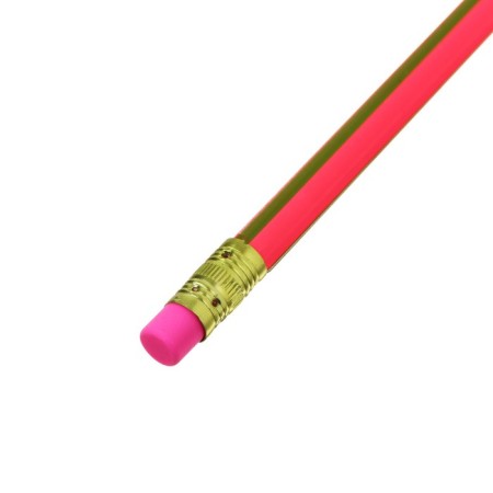 Black -granographic pencil Berlingo "Fuze", HB, three -sided, sharpened, with an eraser, assorted-9