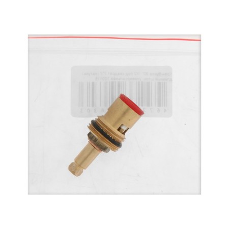 Kran-Buks 103115, 1/2 ", square, 7 x 7 mm, 90 degrees, long rod, brass-3