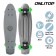 Penniboard Onlitop, 56x15 cm, PVC 50 mm wheels, plastic frame, gray color