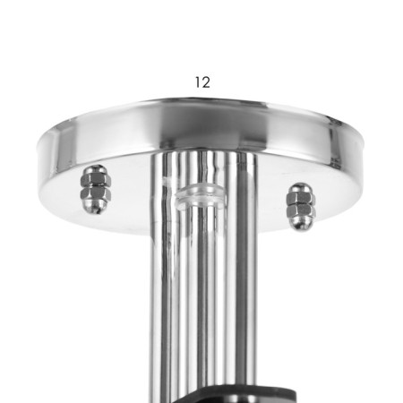 Luer "Luis" 3xe27 40W chrome 55x17x24cm-6