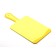 Atlantis flutto kitchen board, yellow color, 35 x 18 cm