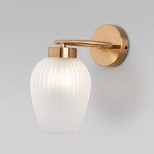 Wall lamp Eurosvet Alva 30184/1, G9, 1x25W, 215x130x235 mm, brass color