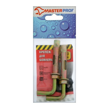 Set for fastening the boiler and water heater Masterprof, 200 liters, anchor bolt 12x70, 2 pcs.