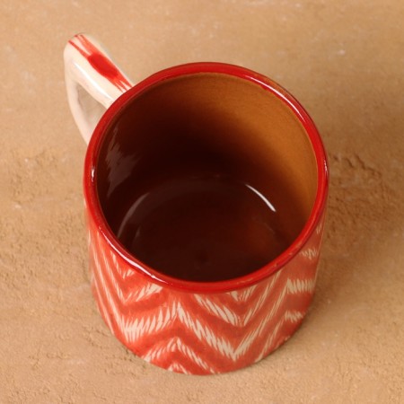 Circle of Rishtan ceramics "Atlas", 330 ml, red-3
