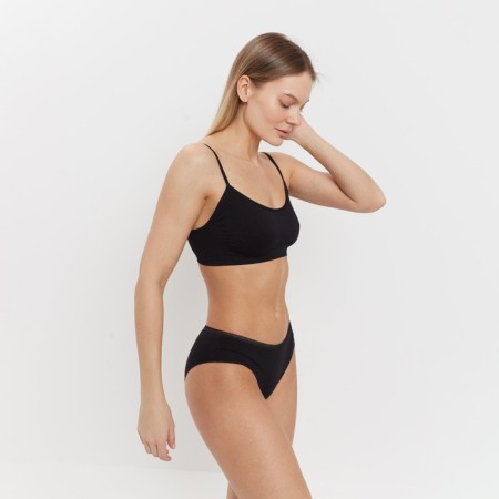 Top female, black color (nero), size 46-48 (m/l)-2