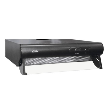 Extra Elikor Davoline 60p-290-p3l, flat, 290 m3/h, 3 speeds, 60 cm, black
