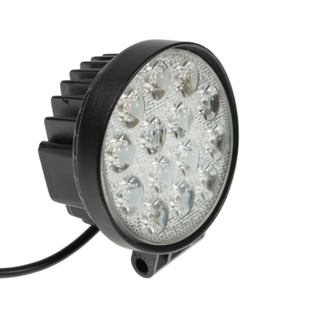 LED headlight of the VL-142CS, high light, metal housing, 14 diodes