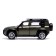 Metal machine Land Rover Defender 110, 1:43, inertia, doors open, green color