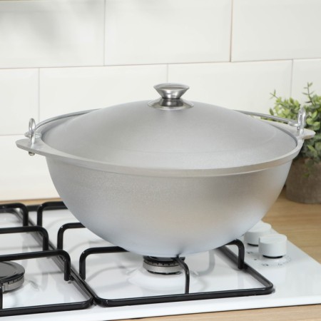Kazan hiking, 6 l, aluminum cover, silver color-4