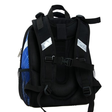 Frame backpack 38 x 30 x 16 cm, ergonomic back, Calligrata Probag "Moto" (school, with sieve growth)-5