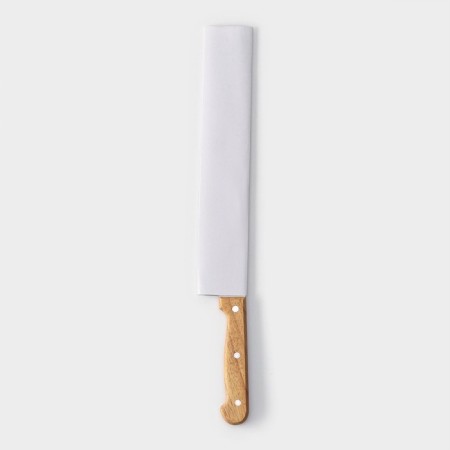 Knife Kitchen shade "cook Troika" blade 25.5 cm, wooden handle-3
