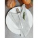 Dining plate Home Queen "White Lotus", D = 26.8 cm