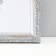 Photo frame Plastic "Vintage" 40x50 cm, frosty silver