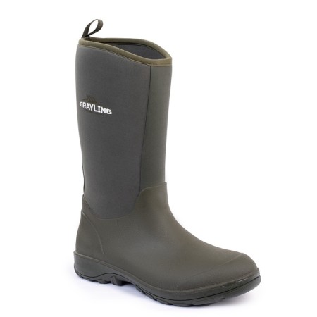 Boots Fisheries Neoprene Grayling Poseidon, Size 42, Hakie Color