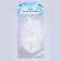 Feather for decor, size: 20-24 cm, white color