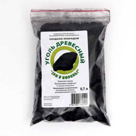 Coal of wood "vis in the root", 0.7 liters