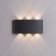Facade lamp Arte Lamp Bosto A3722al-2BK, LED, 6 W, 4x17x8 cm, 360 lm, black