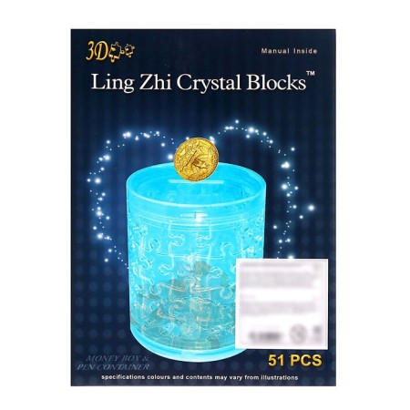 Puzzle 3D crystalline “Pencil”, 51 detail, Mix color-8