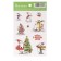 Paper stickers "New Year's History", 11 x 18 cm, New Year