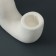 Ground "Jasmine" White, 13x3.5x7.5cm
