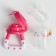 Nibbler (nipple for feeding), with silicone mesh "deer"