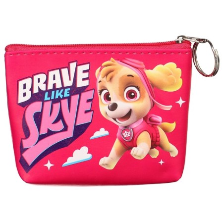 Purse-dryer, leatherette, on lightning, 11.5 x 2.5 x 8 cm, puppy patrol, Sky-1
