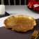Fruit dish of the Dolyan "Link", 20 × 19 cm, gold color
