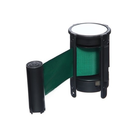 Cassette with an exhaust tape - 180 cm, height - 11 cm, width - 48 mm, green-1