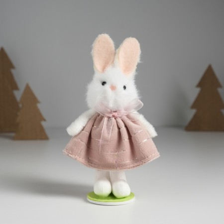 Souvenir "Bunny in a pink dress" 5.5x7x13.5 cm
