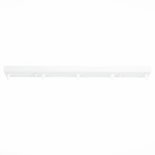 Ceiling mount on 5 lamps (rectangular) ST LUCE. SL001.513.05. SL001, 60x6 cm, white color