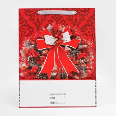 Gift, laminated, "wreath", 31 x 40 x 11.5 cm-3