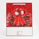 Gift, laminated, "wreath", 31 x 40 x 11.5 cm